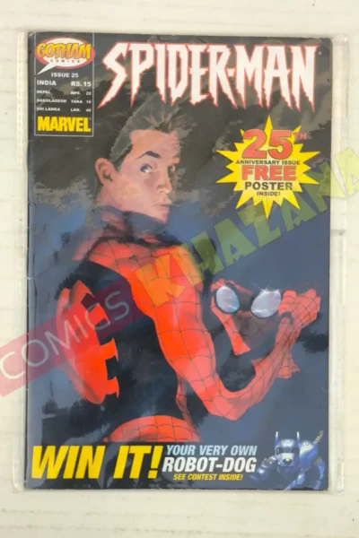 Spider-Man Issue 25 with Poster