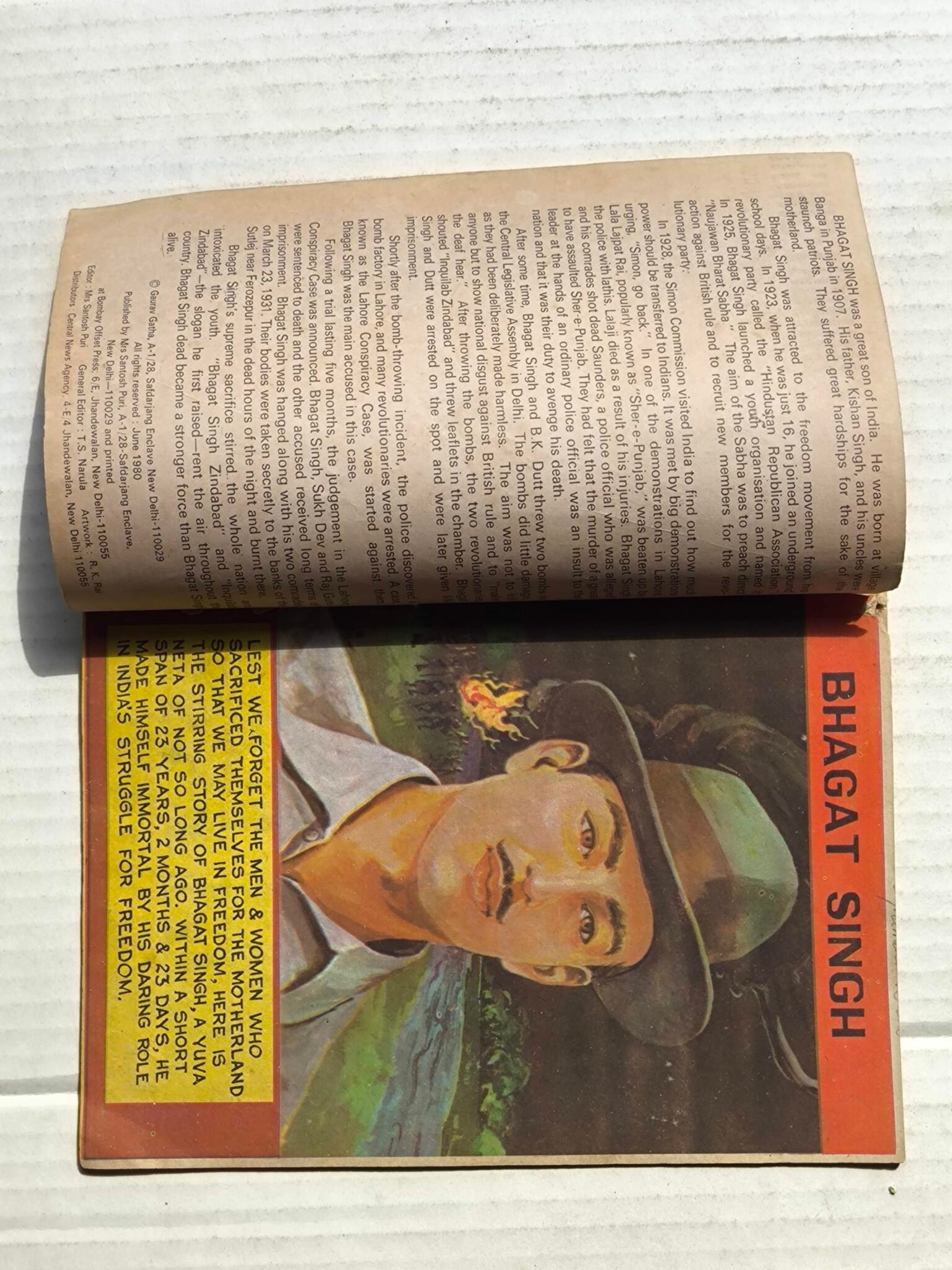 Bhagat Singh – English