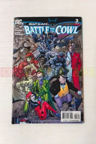 Batman Battle for the Cowl, Issue 3