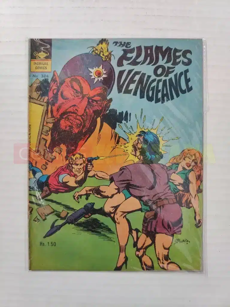 Indrajal Comics No 384 – The Flames of Vengance
