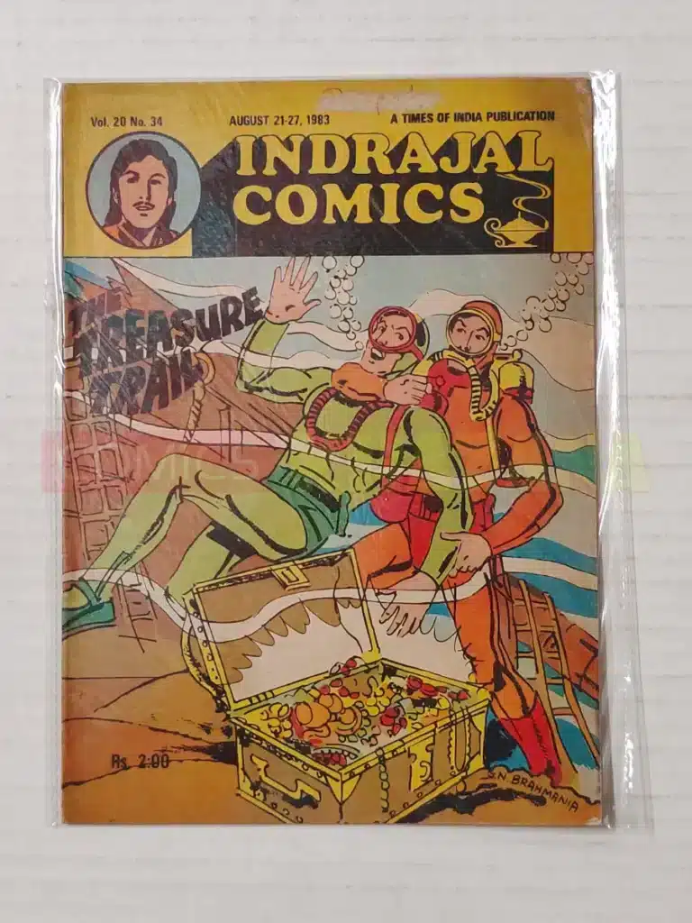 Indrajal Comics Vol 20 No 34 – The Tresure Trail