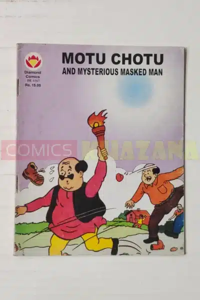 Moto Chotu and Mysterious Masked Man