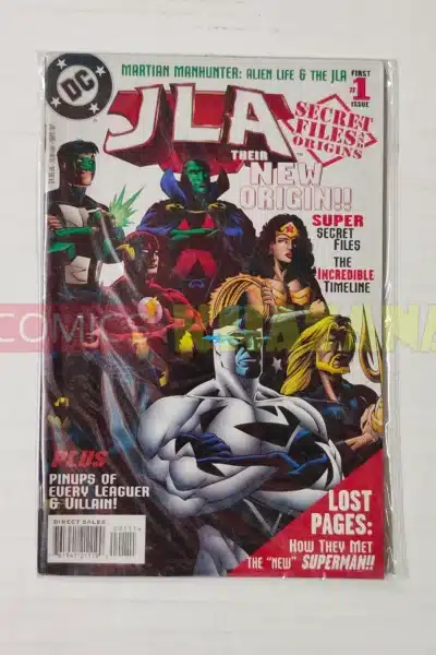 JLA Secret Files and Origins Vol 1 #1