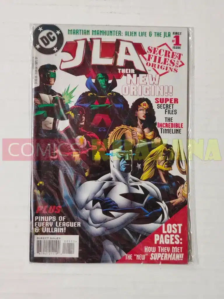 JLA Secret Files and Origins Vol 1 #1