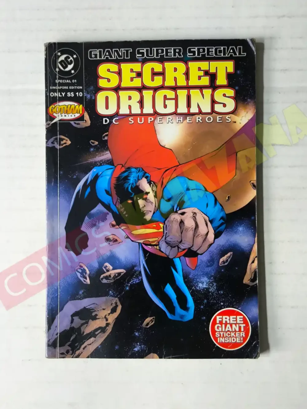 DC Superheroes – Secret Origins Giant Super Special Issue 1 (Singapore ...