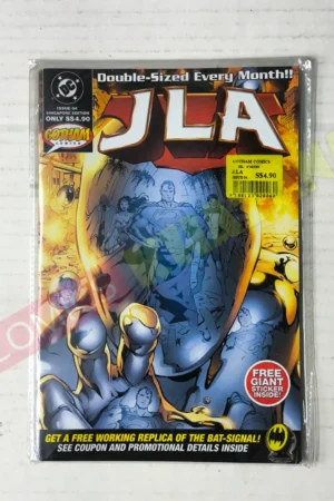 JLA - Issue 4 (Singapore Edition) with sticker Inside