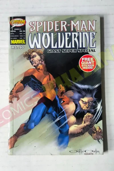 Spider-Man – Wolverine GSS – Issue 1 with Sticker Inside