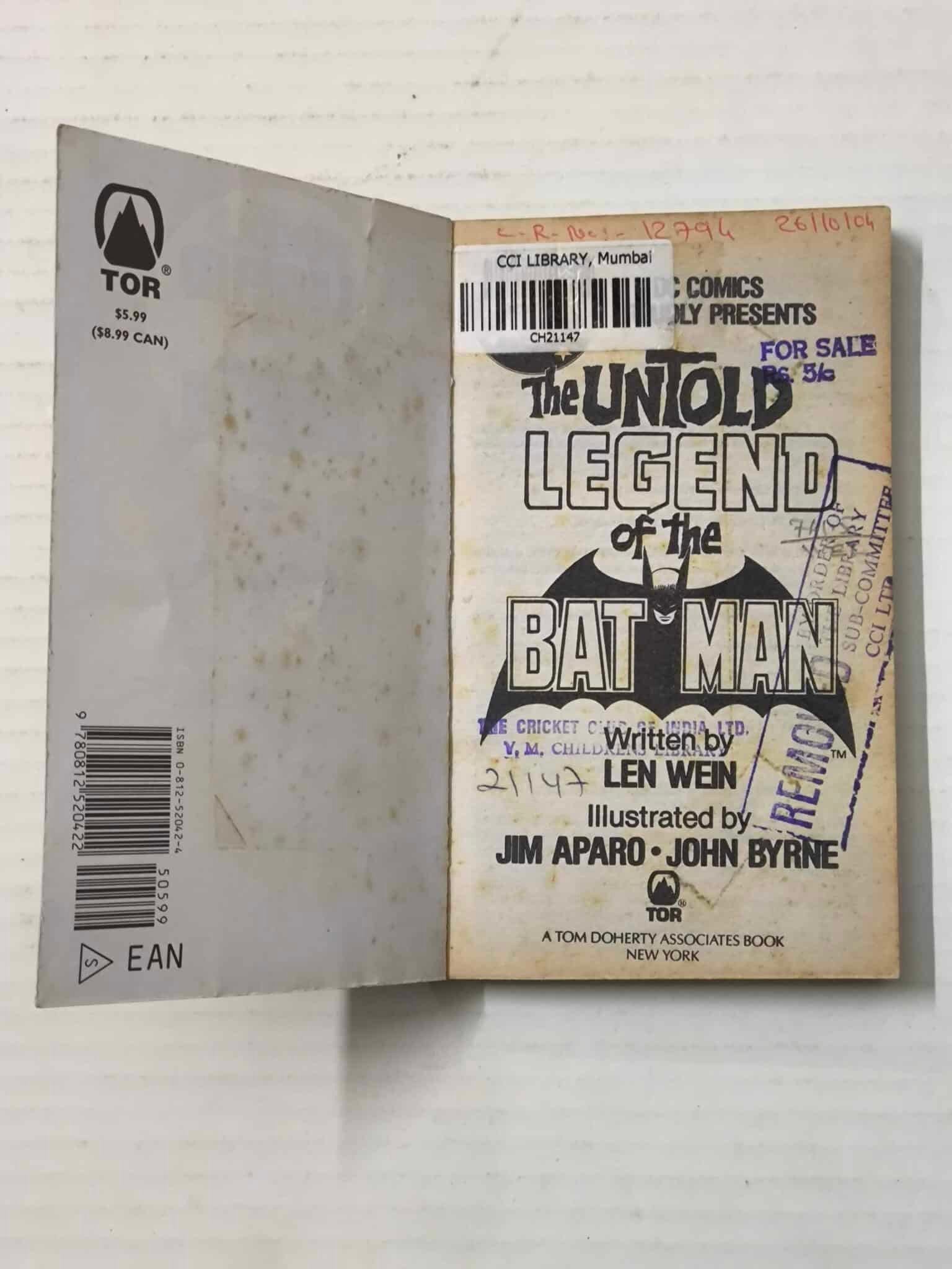 The Untold Story of Batman - Pocket Size