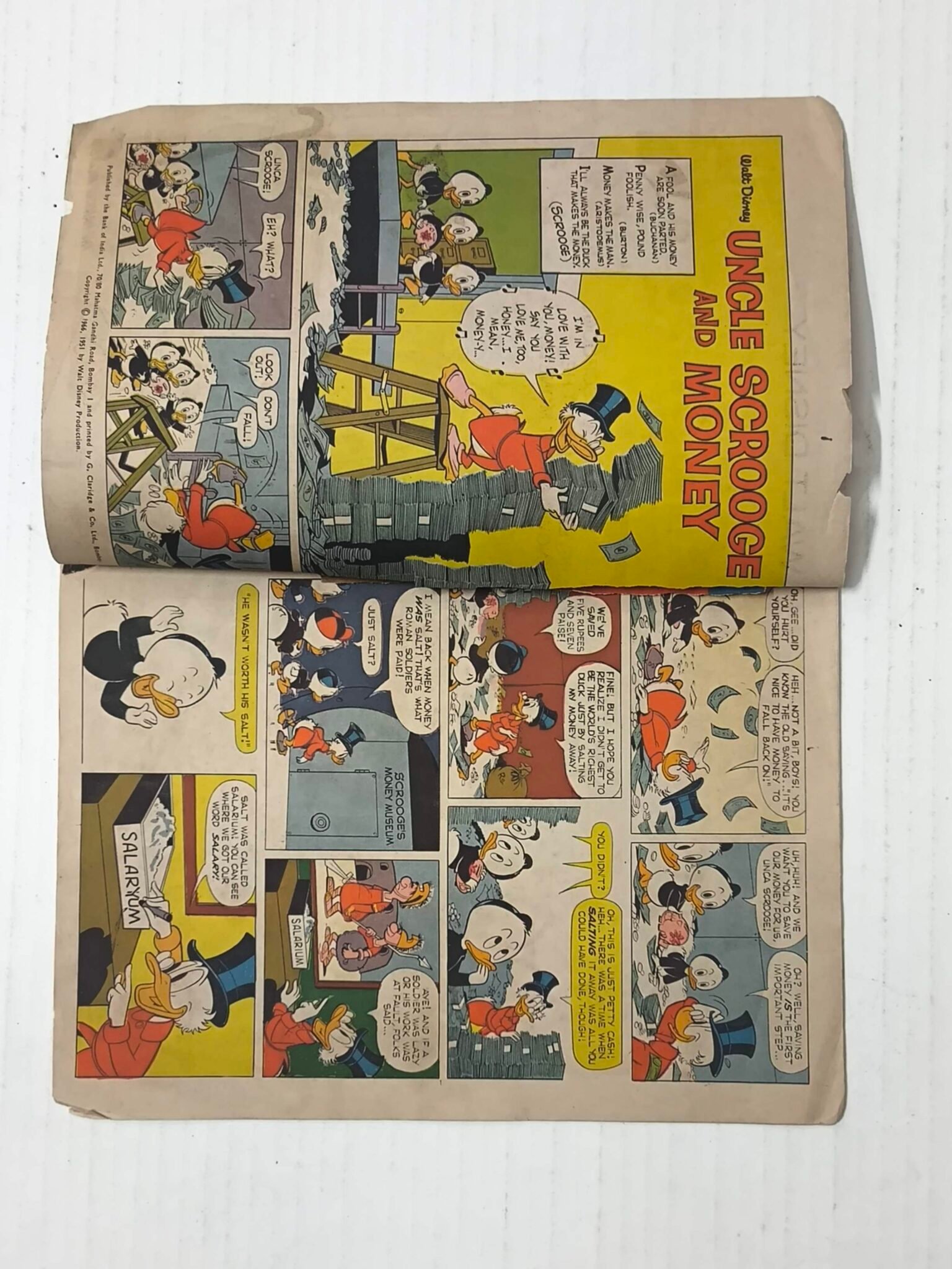 Uncle Scrooge And Money