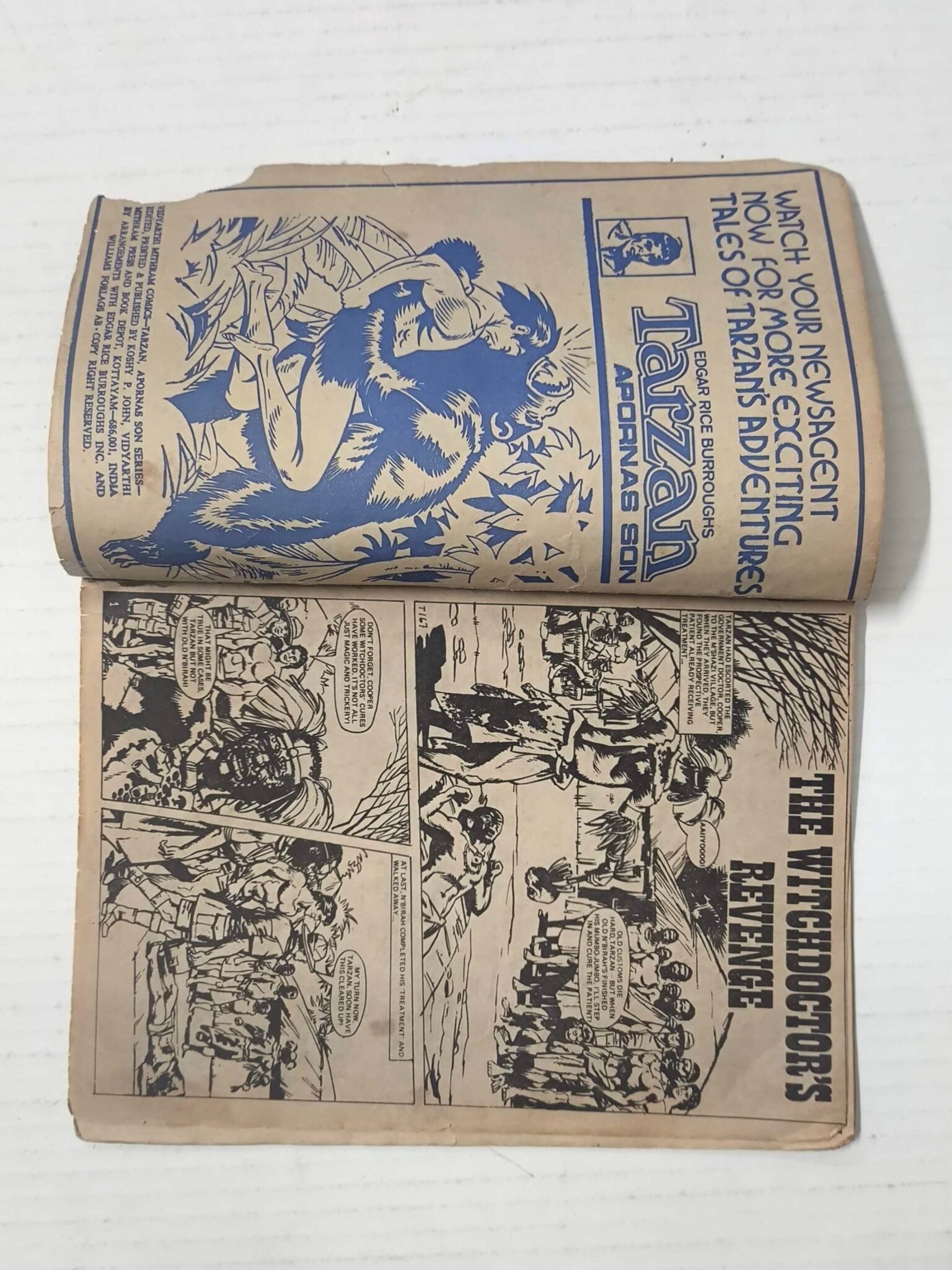 The Witchdoctor's Revenge and Four Killere (Tarzan)