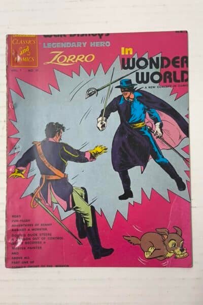 Walt Disney's Legendary Hero Zorro in Wonder World (Vol 1, Issue 21)