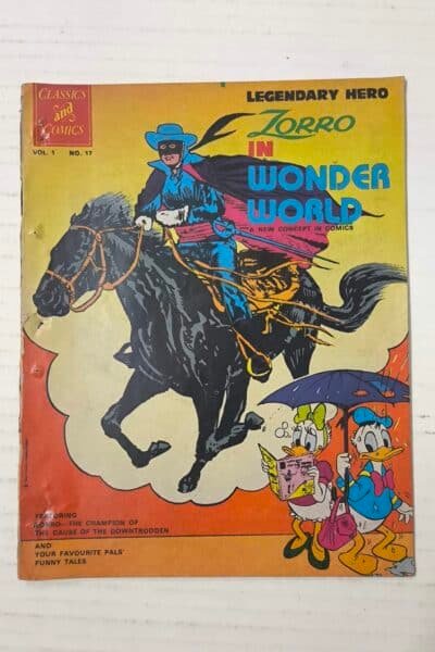 Walt Disney's Legendary Hero Zorro in Wonder World (Vol 1, Issue 17)