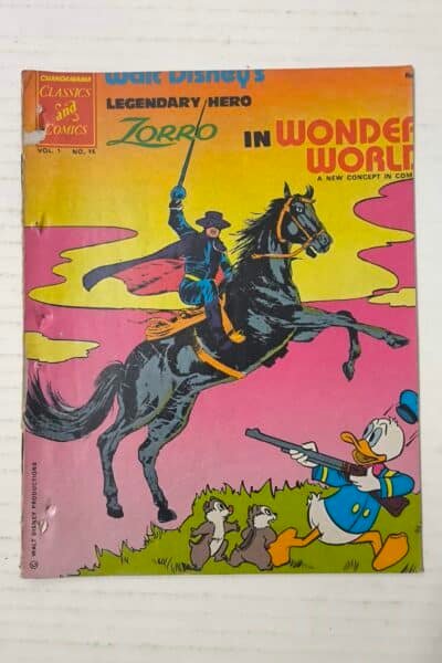 Walt Disney's Legendary Hero Zorro in Wonder World (Vol 1, Issue 15)