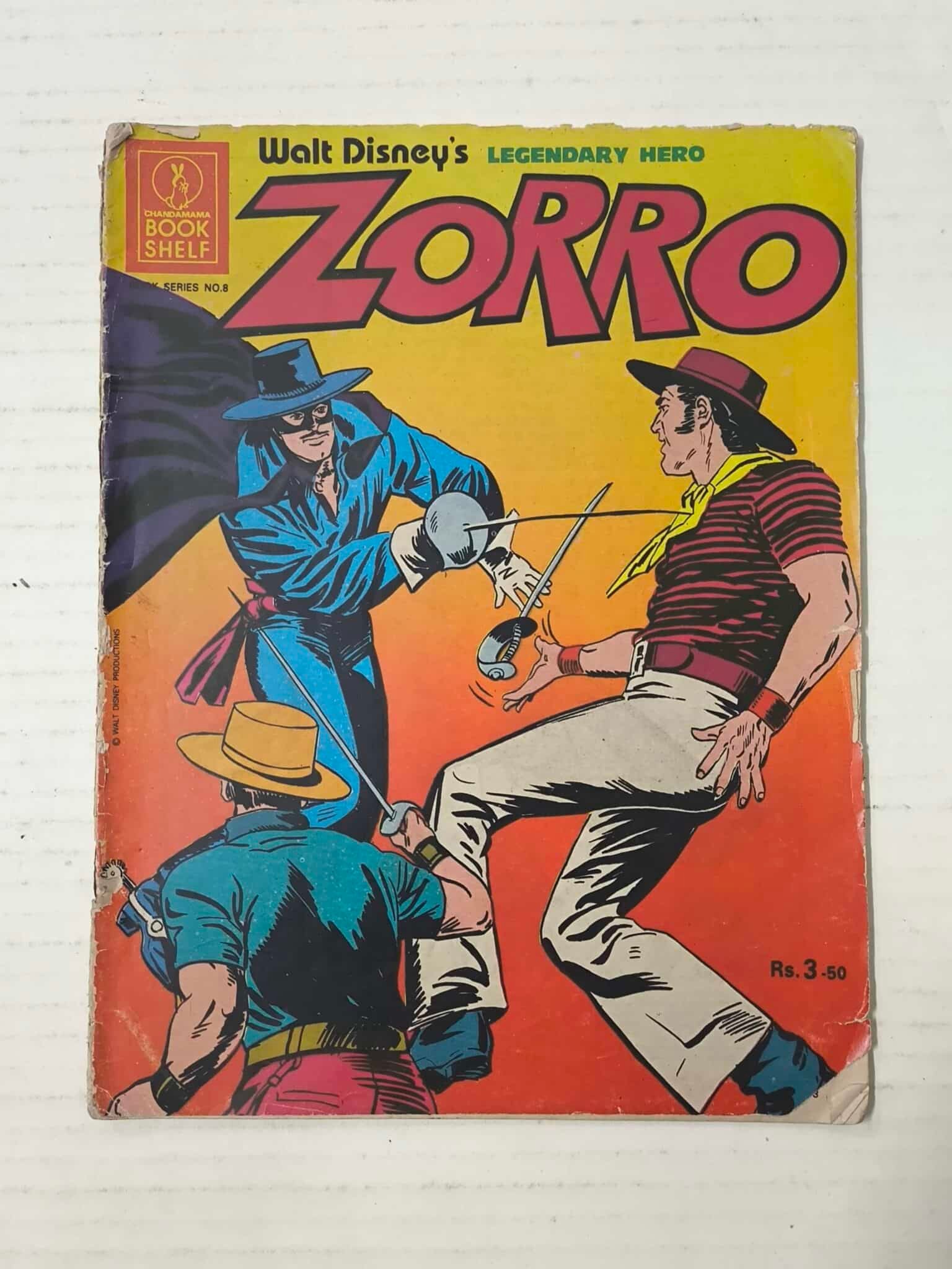 Walt Disney's Legendary Hero Zorro (Issue 8)
