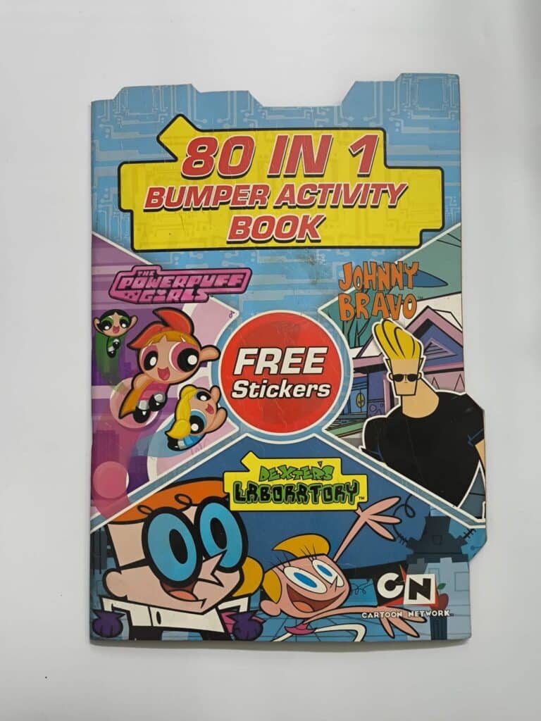 80 in 1 Bumper Activity Book with Free Stickers Inside